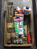 Box of miscellaneous tools