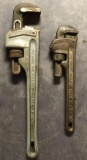 Pipe wrenches