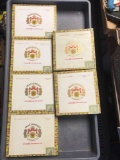 Macanudo cigar boxes