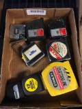 Group of tape measures