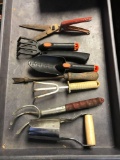 Miscellaneous garden tools