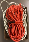 Pair of extension cords and Boat light