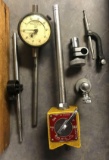 Dial indicator with magnetic base