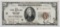 1929 $20 Federal Reserve Note New York, New York..