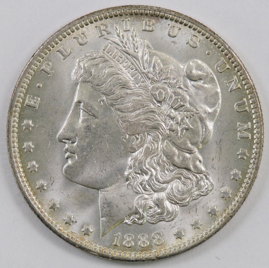 1888 O Morgan Dollar.