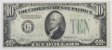 1934 A $10 Federal Reserve Note.