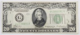 1934 A $20 Federal Reserve Note.