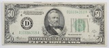 1934 C $50 Federal Reserve Note.
