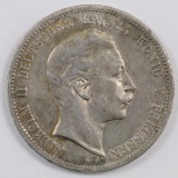 1902-A German States PRUSSIA 5 Mark.