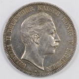 1903-A German States PRUSSIA 5 Mark.