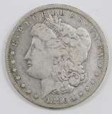 1886 O Morgan Dollar.