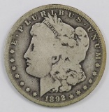 1892 O Morgan Dollar.