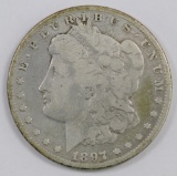 1897 P Morgan Dollar.