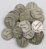 Lot of (40) Standing Liberty Quarters