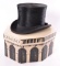 Antique Borsalino Italian Made Top Hat with Original Box