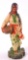 Vintage Native American Women Carrying Child Carnival Chalk Statue