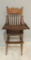 Antique Ash Bentwood High Chair