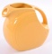 Vintage Fiesta Yellow Disc Water Pitcher