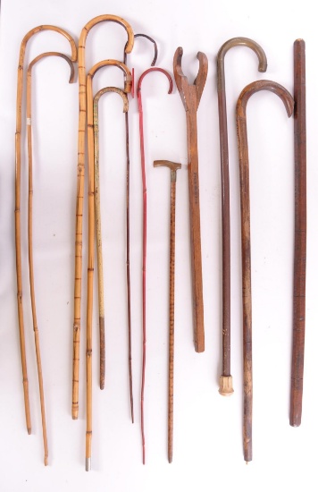 Group of Antique Walking Canes