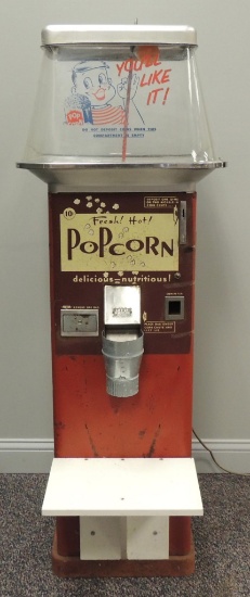 Vintage Gold Medal 10 Cent Automatic Popcorn Vender