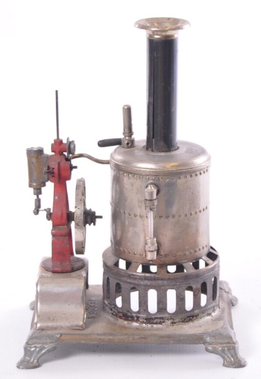 Antique Weedon Upright Bottle Type Toy Steam Engine
