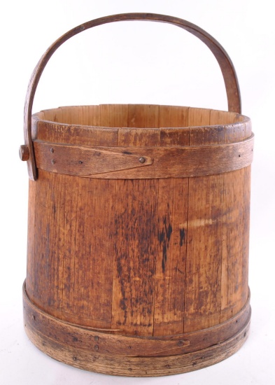 Antique Primitive Firkin/Sugar Bucket