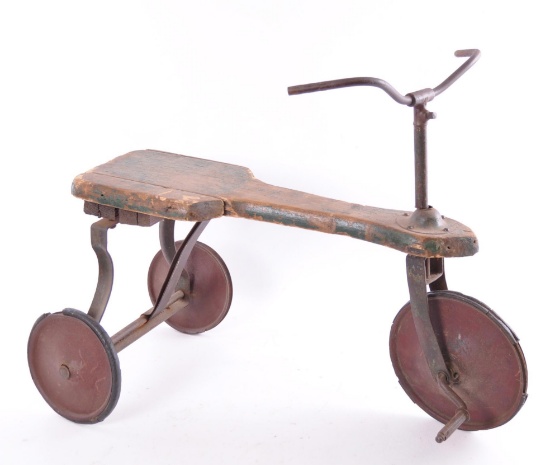 Antique Wooden Tricycle