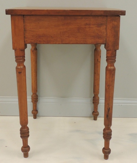 Antique Wood Lamp Table