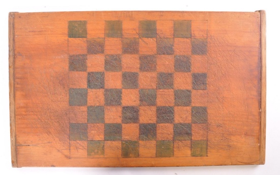 Antique Wooden Checker Board