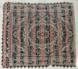 Antique Hand Woven Coverlet with Eagle Design