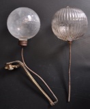 Antique Blown Glass Toilet Floats