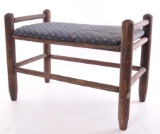 Antique Primitive Wood Bench