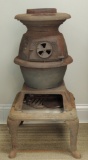 Cast Iron Pot Belly Stove