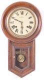 Antique Regulator A Wall Hanging Clock