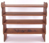 Antique Wood Wall Hanging Shelf