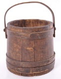 Antique Primitive Firkin/Sugar Bucket