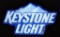 Keystone Light Advertising Light Up Beer Sign
