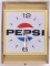 Vintage Pepsi Light Up Advertising Clock