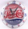 Vintage Pepsi-Cola Double Bubble Glass Advertising Light Up Clock