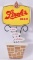 Vintage Stroh's Beer Advertising Plastic Sign