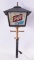 Vintage Schlitz Reverse Painted on Glass Advertising Light Up Beer Lamp