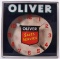 Vintage Oliver Tractors Reverse Painted Glass Light Up Advertising Clock