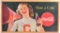 Antique 1946 Coca-Cola Advertising Cardboard Sign