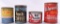 Group of 4 Vintage Advertising Coffee Tins