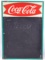 Vintage Coca-Cola Advertising Metal Chalkboard Sign with Fishtail Design