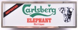 Carlsberg Elephant Malt Liquor Light Up Advertising Sign