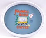 Vintage Maxwell House Coffee Advertising Metal Drink Tray