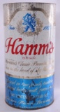 Vintage Hamm's Beer Advertising Metal Waste Bin