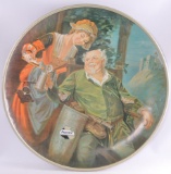 Vintage Falstaff Beer Advertising Charger