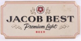 Vintage Jacobs Best Premium Light Beer Advertising Sign